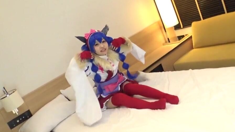 Hentai Cosplaysex With A Adorable Blue Haired Cosplayer Soaking