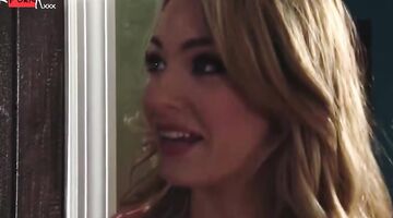 Harley tells him to whip it out and demonstrate that he's not hard or else she'll tell her mom that he was being inappropriate. Of course