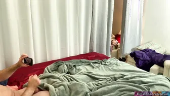 Stepmom catches stepson masturbating addicted to porn