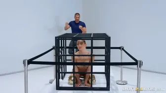 Cage raged abella danger has a long penis inside her
