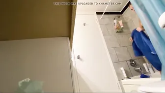 Beauty blonde women caught on secret webcam part one