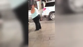 CANDID biggest SSBBW PAWG OLD-ish