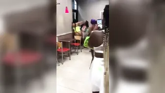 Restaurant brawl