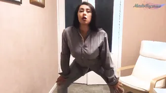 Adorable BBW Gets Naked and Gags her Hooters on Camera