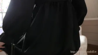 Nice adorable thin Teenie cunt with mouth Inka is strip for you