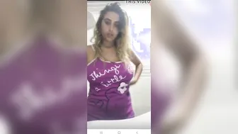 Periscope long titted 18 tease (no naked)