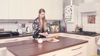 Passionate love with big tit housewife Stella upscaled to 4K