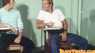 Classics porn video – Vintage gay studs fucking bareback until hot cum erupts