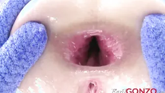 Anna De Ville shoving his thick rod deep inside her ass
