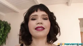 Yhivi Takes Three Huge Cocks at once in POV 2