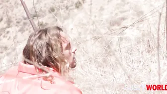 Busty Blonde Slut Skylar Vox Tagged Teamed by 2 Escaped Prisoners GP1960