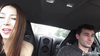 Jenna Justines Road Head and In-House Fucking