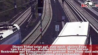 Public Flashing Sexdate with blonde Street slut in Berlin