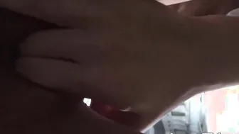 Japanese dyke threesome with dark and rough sex toys