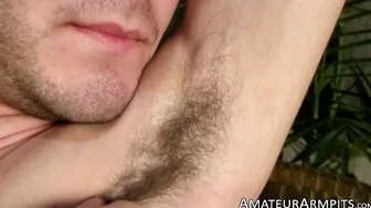 Armpit Fetish porn video – Kinky armpit fetish jock masturbates his rock hard tool
