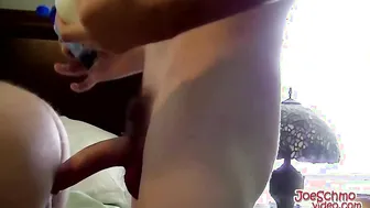 Horny Blaze loves to fuck bareback on Joe tight ass
