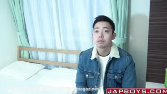 Homosexual Japanese man helped masturbate by touchy deviant