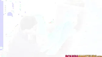 18yo European cutie swallows hot jizz after being hammered