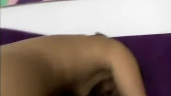 Hot Brunette with big ass Fucking hard with big dick interracial 2