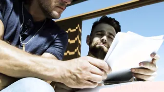 Hans Berlin pounds handsome stepcousin Declan Blake before hardcore breeding