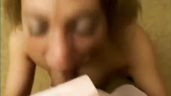 Hot Blonde Casting blowjob
