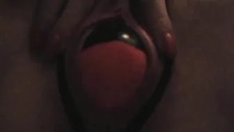 Betty Masturbating Closeup