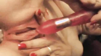 Betty Masturbating Closeup