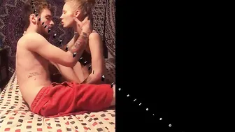 Sucking Off Daddys Penis and Nuts Loves Rides my Fat Penis  wont