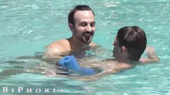 BiPhoria - Lovers Both Seduced By Oil Master On Vacation