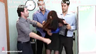Ava Addams office gang bang