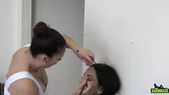 Behind the scenes of Alicia Wellers first pregnant work - Aliciaweller
