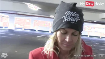 MyDirtyHobby - Outdoor boned and jizzed at a parking lot