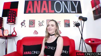 ANAL ONLY Advanced anal with sexy blonde Rebel Rhyder