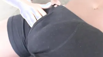 Naughty Brunette Fucking Anal