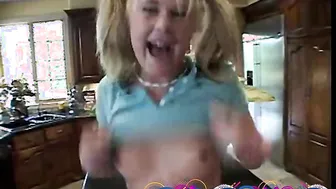 Hot Blonde Playing Pussy and fingering 2