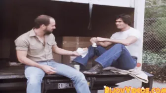 Classics porn video – Classic homosexual studs ass bang hard in a wild threeway