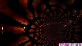 Hot demonic babe and her boyfriend go down on each other