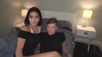 Hot wife gets fucked in the ass as cuck husband watches