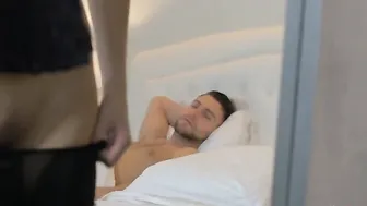 Naughty Molly Manson Undresses To Take Her Mans Cock  Load Of Cum