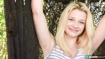 Aubrey is Pure Gold. Shes a tiny blonde girl who takes a humongous cock in her teeny-tiny slit.