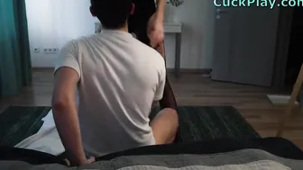 Pegging Facesitting Sissy Cuck Cock Worship Until He Cums