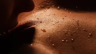 Lush lesbians enjoy sensual fingering session in pitch black