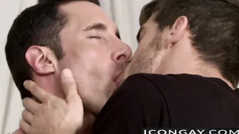 Tomorrow porn video – Big daddy Dirk Caber likes to stick it into his twink friend