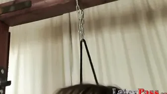 Dominated blonde bound for deep rough pussy banging