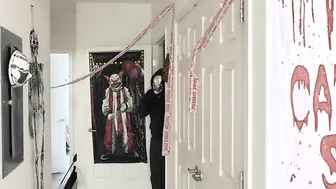 sexy costumed stepsis sucks off her stepbro