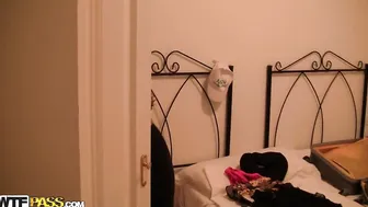 Hardcore banging in the open at night with my young gf