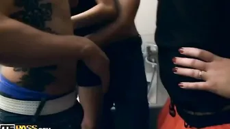 Halloween college sex party with crazy action