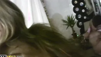 Unforgettable college fuck party in a night club