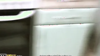 Wild college chicks fuck on the floor