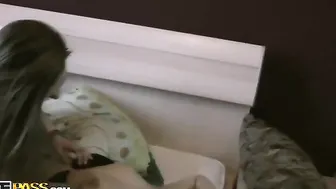 Badass sexy student girls play with kinky sex toys
